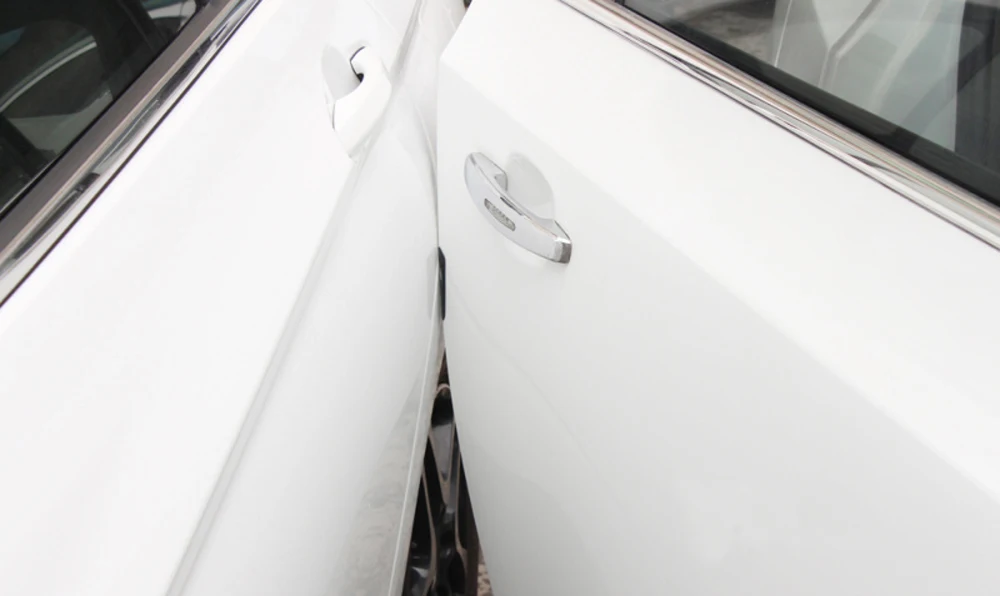 Защитная пленка для автомобильной двери черная серебристая | Автомобили и