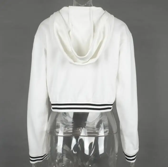 Новый женский сексуальный короткий свитшот на шнуровке толстовки оверсайз