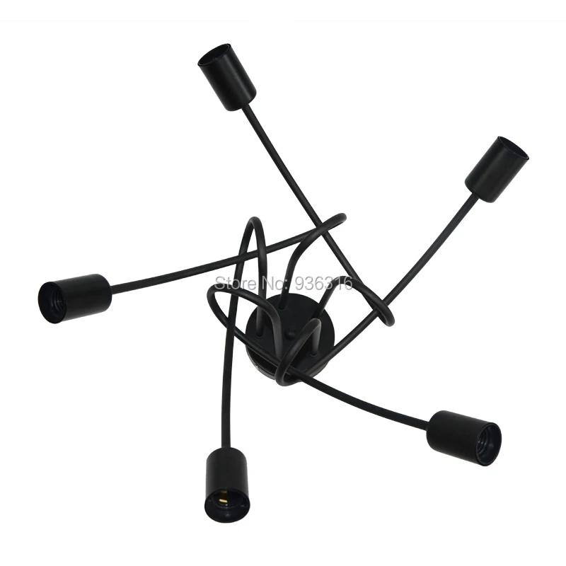 Старинные Светильники Потолочные Освещения Потолка Черный Творческая Личность