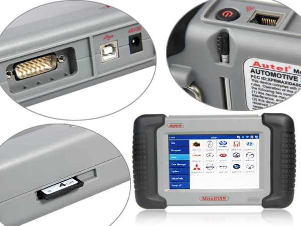 [Корабль из США] 2016 мульти Язык 100% оригинал Autel MaxiDAS DS708 DS 708 универсальный