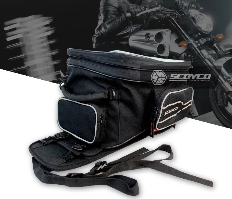 

YUANMINGSHI Waterproof Motorcycle Tank Bag Helmet Motor Saddle Bag Luggage Motor Bike Fuel Tank Bags Saddle Bags