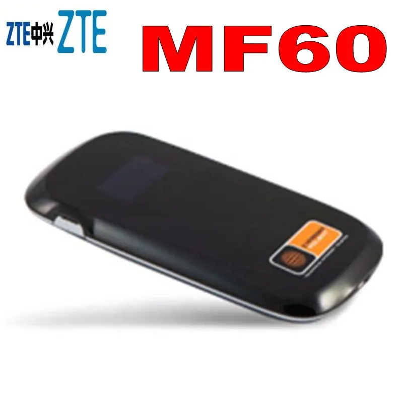 Разблокированный ZTE MF60 HSPA + 21M 3G беспроводной маршрутизатор WiFi Мобильная точка