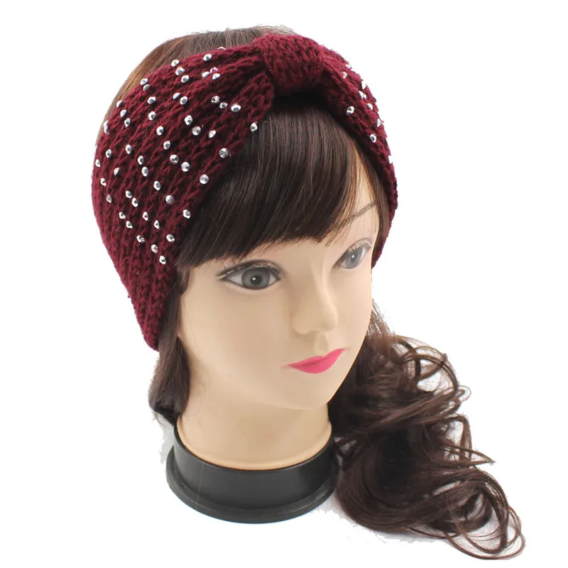 Повязка на голову женская зимняя цельный тюрбан с бантом для зимы 2021 - купить по