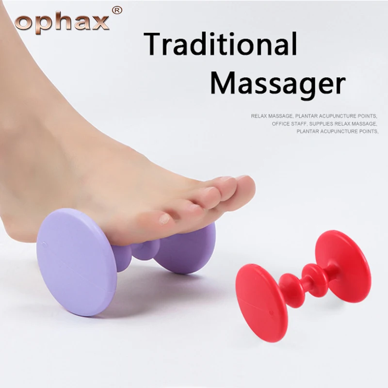 OPHAX Portable ролик для массажа ног ABS массажное устройство акупунктуры инструменты