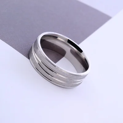 Silver Модные ювелирные изделия, здоровье, ручная строчка для похудения, магнитотерапия, кольцо для похудения, кольца из нержавеющей стали для мужчин и женщин - Цвет основного камня: Silver