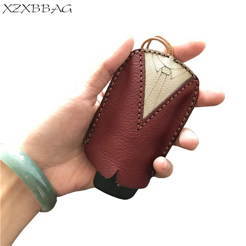 XZXBBAG кошелек для ключей из натуральной кожи креативный чехол в форме одежды