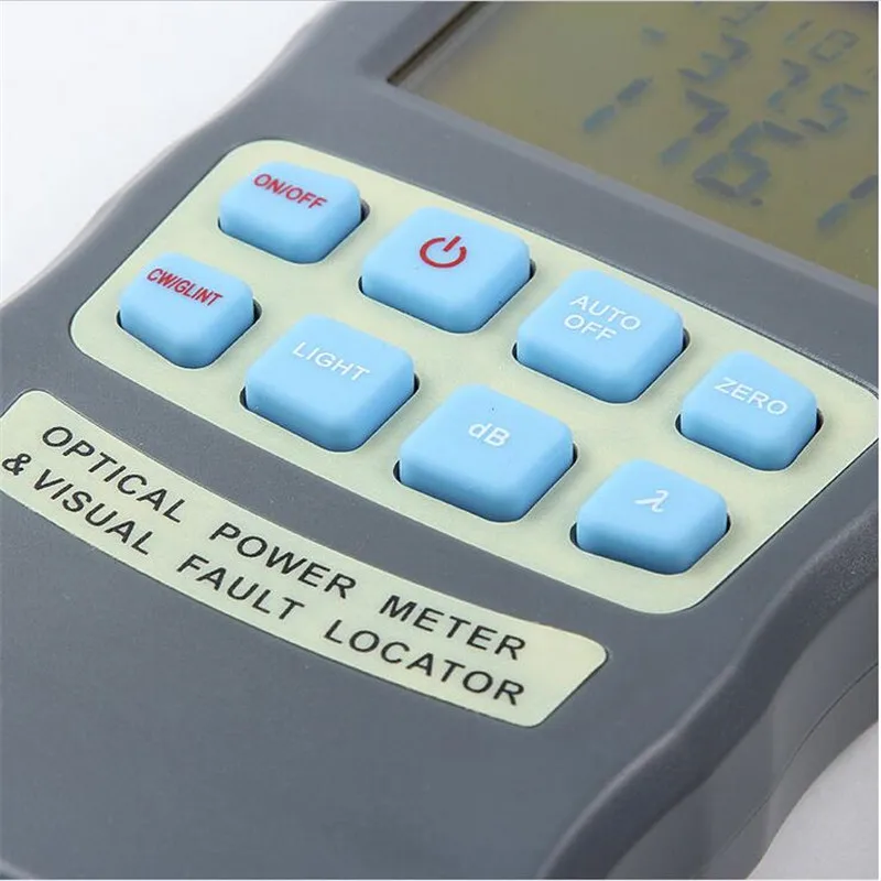 2в1 волоконно-оптический измеритель мощности-70 до + 10 дБм и мВт км Тестер