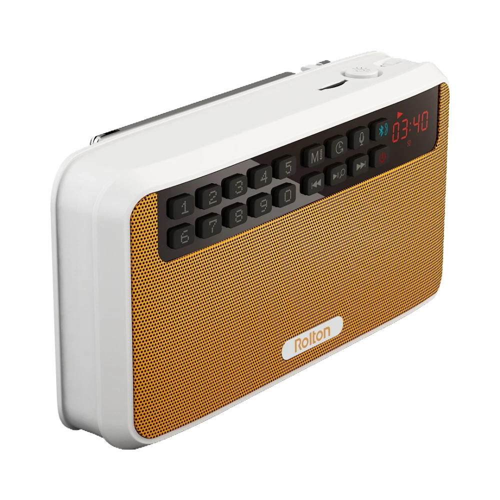 Rolton E500 Hi Fi стерео Динамик Портативный Bluetooth последовательный бас Колонка MP3
