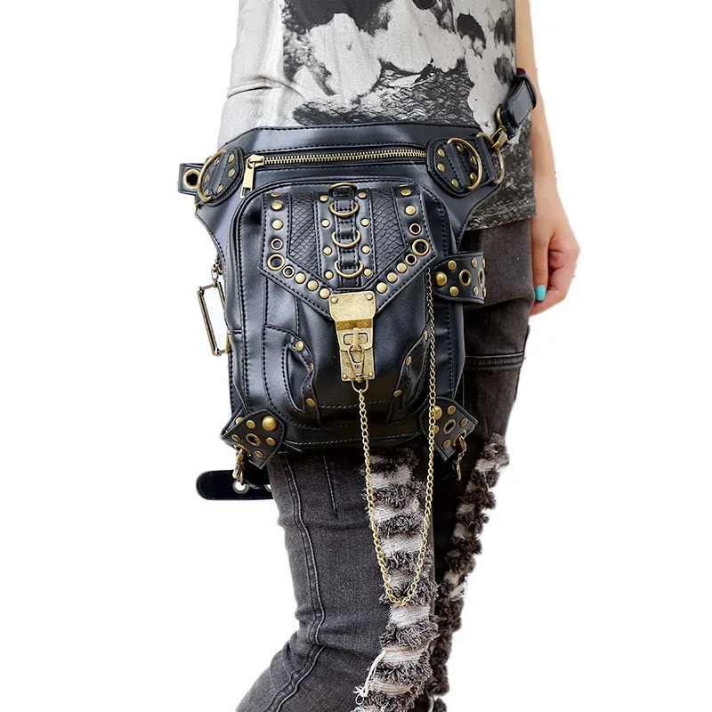 Carteras mujer сумка в стиле стимпанк облегающая с мотором для ног Outlaw Pack кобура