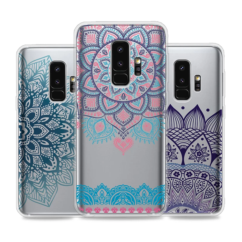 LANCASE для samsung S9 милый чехол с цветочным узором и изображением героев мультфильмов