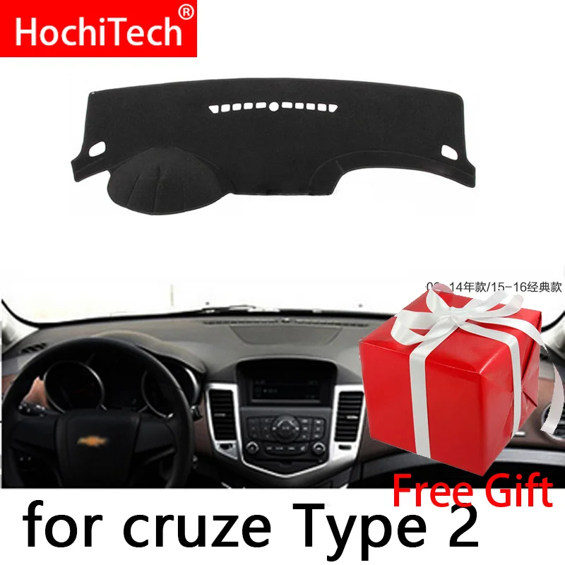 Чехлы на приборную панель автомобиля для Chevrolet Cruze 2009 2010 2011-2014 чехлы правой и левой