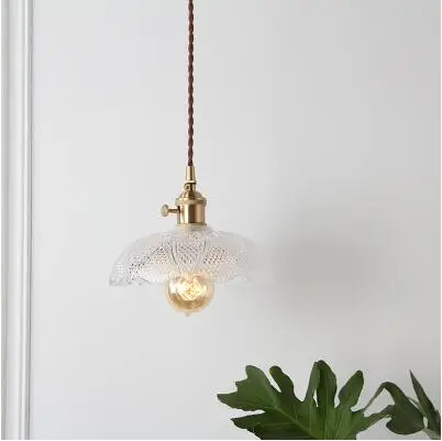 

Подвесной светильник IWHD стеклянный шар медный