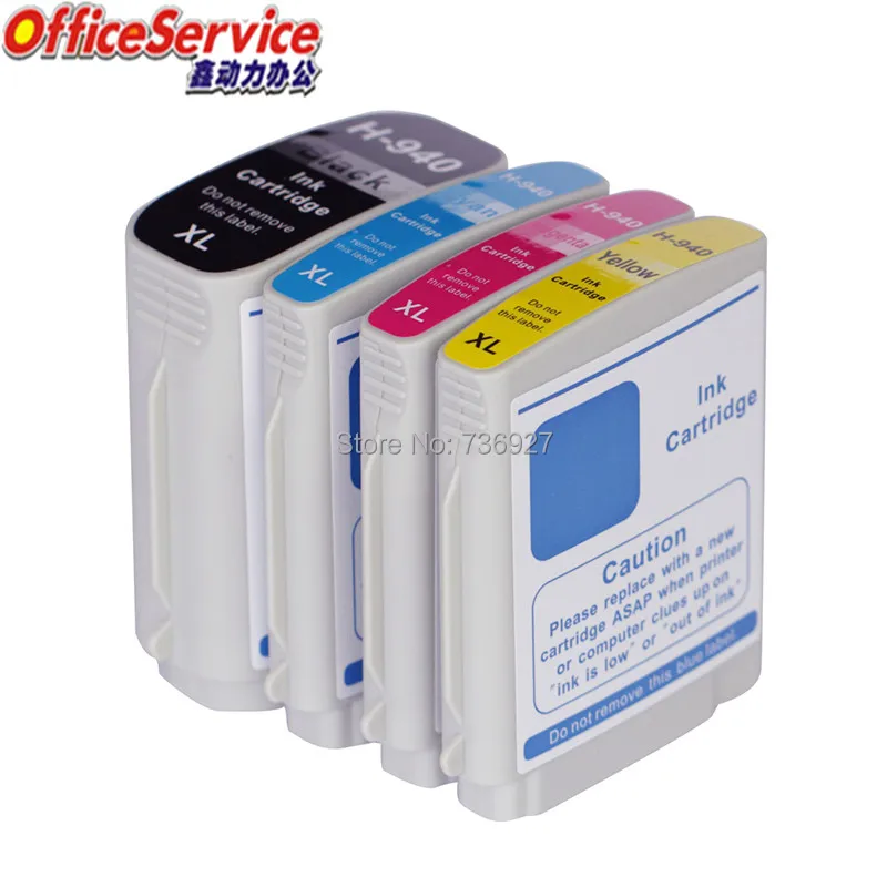 6X совместимый чернильный картридж для HP940 HP 940 XL костюм Officejet Pro 8000 8500 8500A струйный