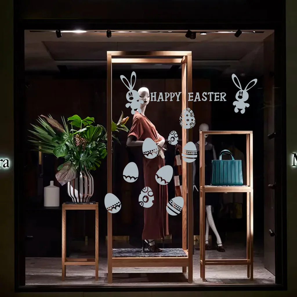 Для фотосъемки Христос воскрес с пасхальными яйцами на стену Стикеры креативная