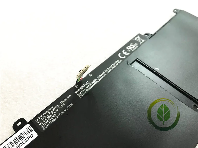 29.97Wh SQU 1208 Батарея для HP Chromebook 11 G1 серии 1101 2001TU CB2 1 V|Батареи планшетов и резервное