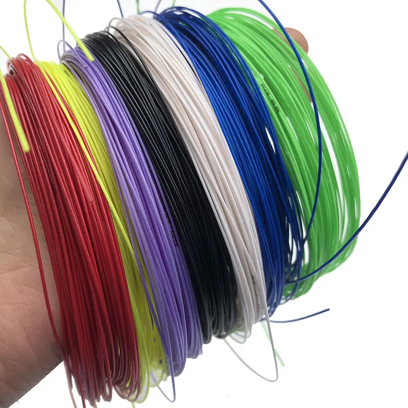 50 шт. прочные ракетки для бадминтона 0 66 мм | Спорт и развлечения