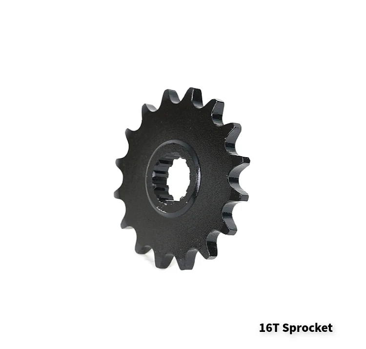 16T Sprocket 525 16T 45T 48T цепь мотоцикла и Передняя Задняя звездочка набор для Yamaha YZF600 YZF 600 R6 2006- YZF-R6 50th 60th юбилей - Цвет: 16T Sprocket