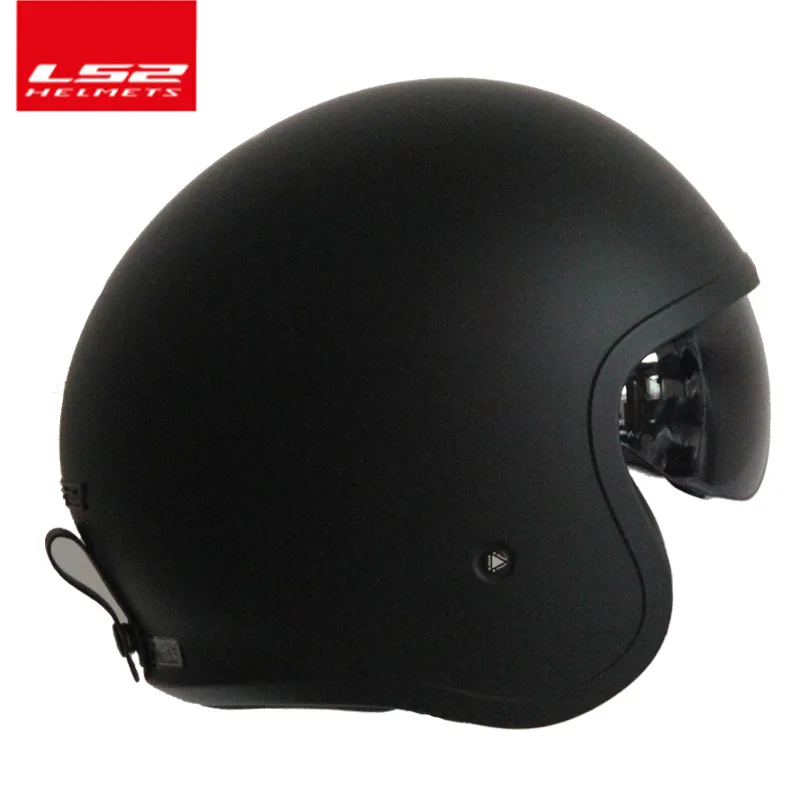 Ls2 OF599 шлемы Spitfire moto rcycle шлем jet винтажный шлем с открытым лицом Ретро 3/4 полушлем casco moto capacete moto ciclismo