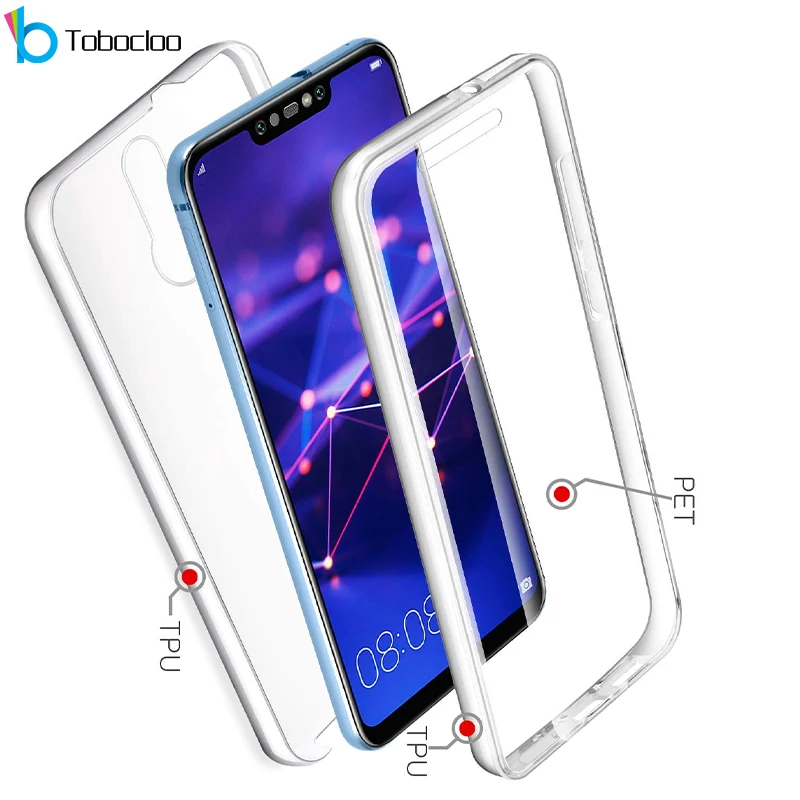 Чехол с полным покрытием 360 градусов для Huawei Mate 20 lite Pro P20 P Smart Plus Nova 3i Nova3i