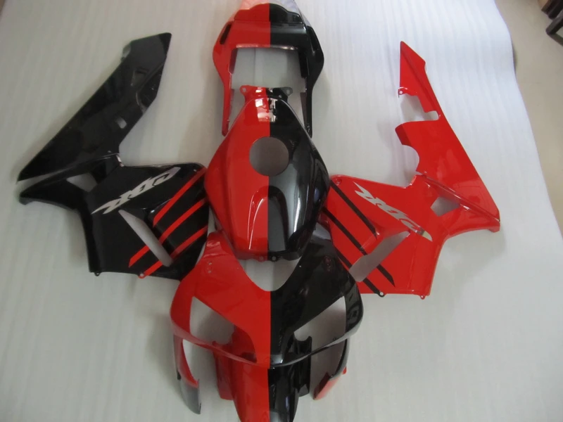 Литье под давлением ABS мотоцикл обтекатель комплект для Honda CBR600RR 03 04 черный