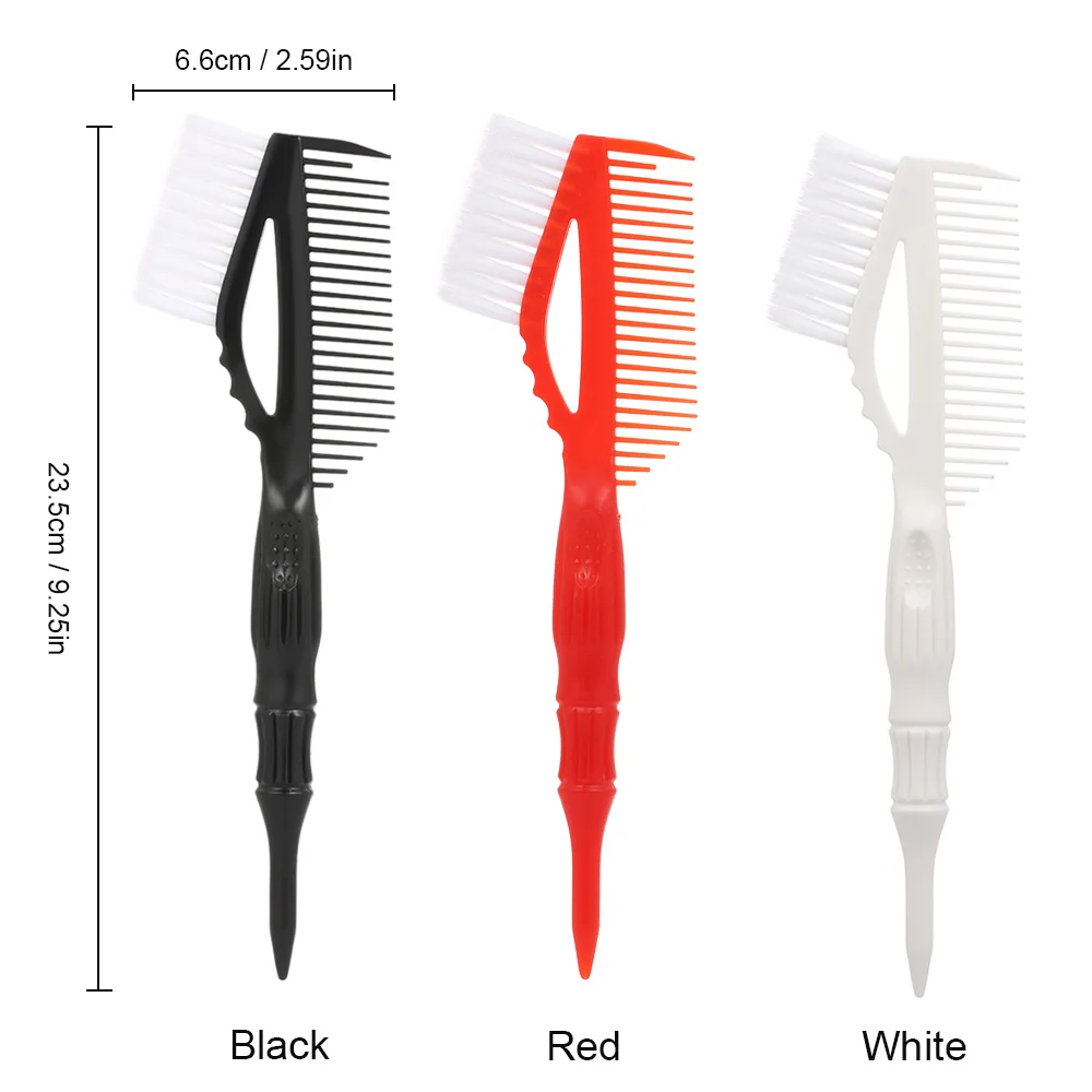 Профессиональная салонная Расческа для смешивания цветов волос с кисточкой