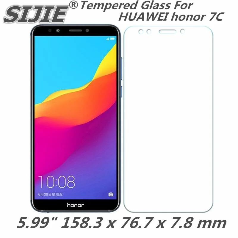 Закаленное стекло для HUAWEI honor 7C honor7C 7 C PRO 5 дюймовый экран защитный смартфон