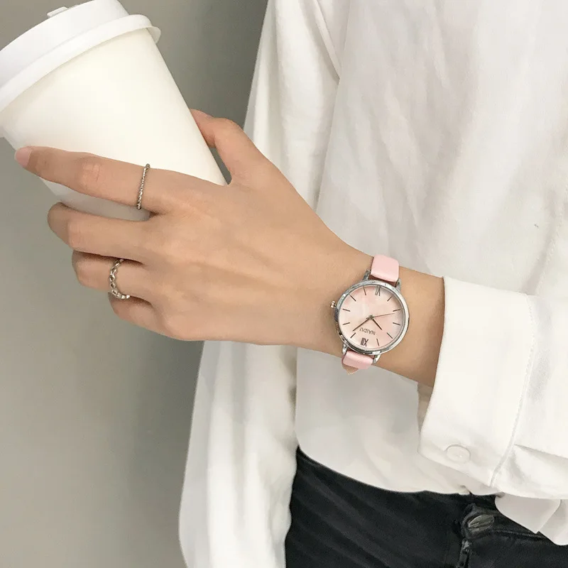 Ins trend Sen female United States British niche watch students Korean version of the simple retro art small fresh wild | Наручные часы