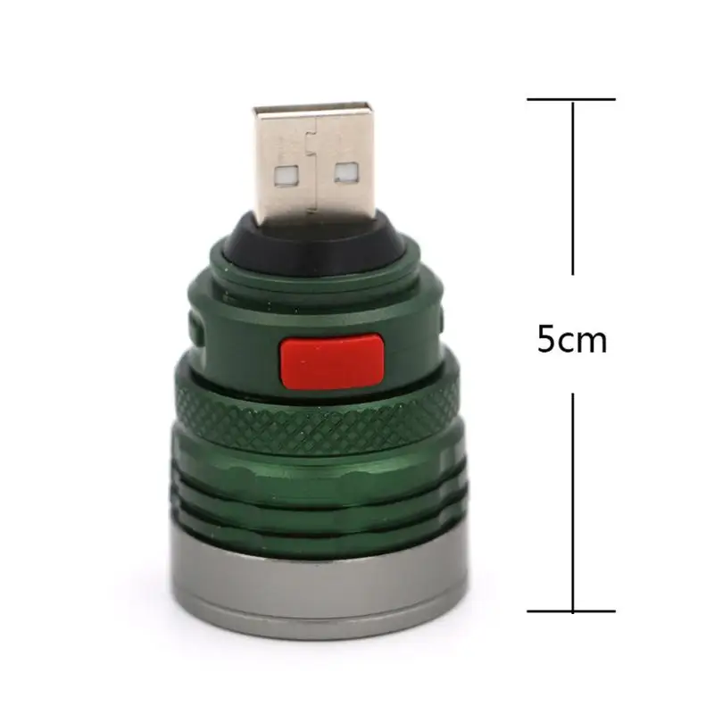 Мини USB светодиодный светильник-вспышка с 3 режимами, Портативные велосипедные фары, лампы 3 Вт, расширяющийся перезаряжаемый передний велосипедный светильник фонарь, ручка, светильник