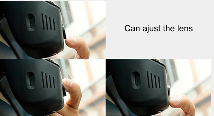 E-cam Автомобильный видеорегистратор Wifi видеорегистратор FHD 1080P Novatek 96658 sony IMX323 мини-видеорегистратор с двумя объективами широкий угол обзора 170 градусов ночное видение