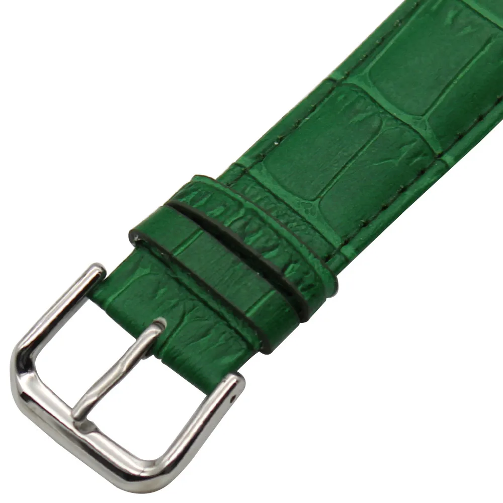 Ремешок для часов из натуральной кожи Croco для часов Certina Victorinox, стальной ремешок с пряжкой, ремешок на запястье 18 мм, 19 мм, 20 мм, 21 мм, 22 мм, 23 мм, 24 мм
