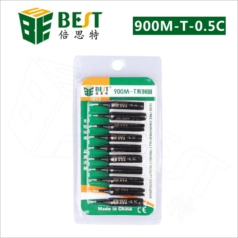 

Free Shipping Lead-Free Soldering Solder Iron Tips Welding Tools 900M-T-0.5C for Hakko 936