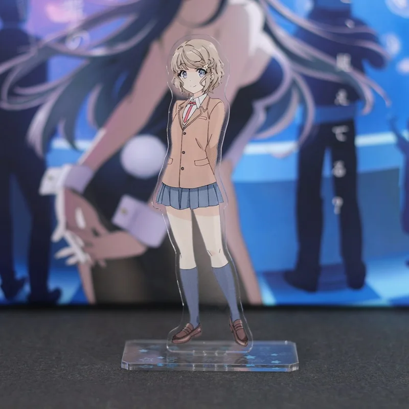 Аниме Seishun Buta Yarou wa Bunny Girl Senpai no Yume wo Minai Mai Sakurajima фигурки акриловые украшения значок