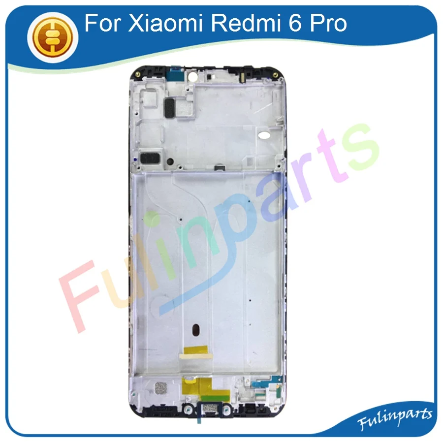5 шт. черный для Xiaomi Redmi 6 Pro/A2 Lite передняя рамка Корпус ЖК экран Рамка запасные