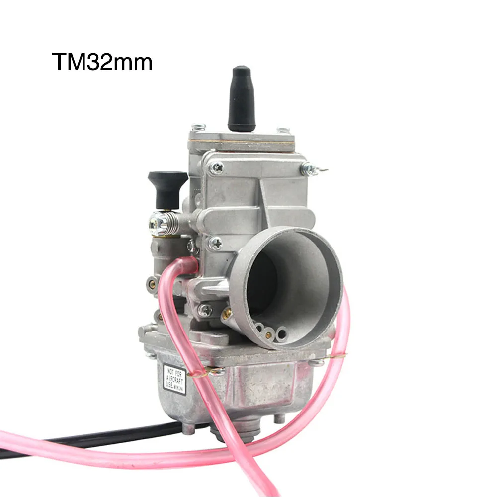 32mm ZSDTRP карбюратор для Mikuni TM28 TM30 TM34 TM32 плоский гладкоствольный карбюратор TM34-2 для Honda 250 CR250 для Kawasaki KX125 150 - Цвет: 32mm
