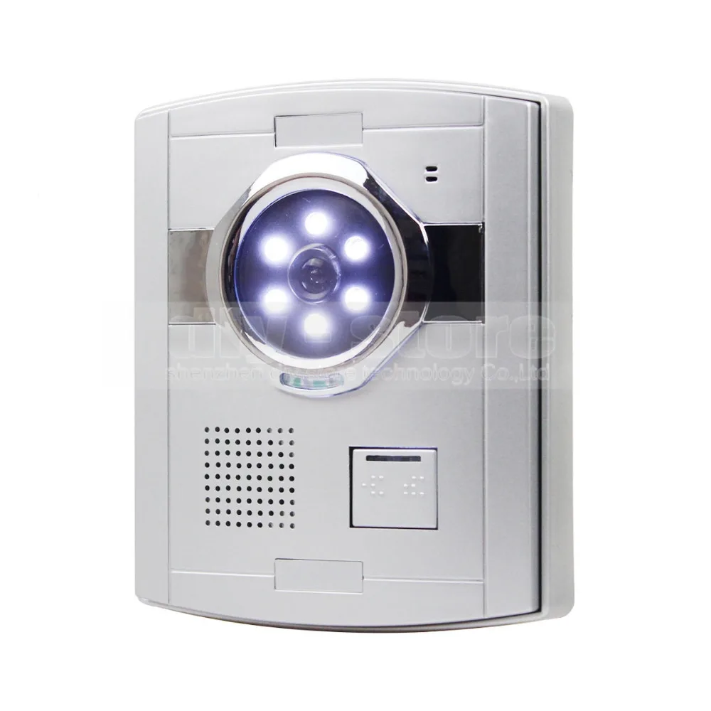 DIYSECUR 7 &quotпроводной видео дверной звонок Интерком домашней безопасности 700TVL