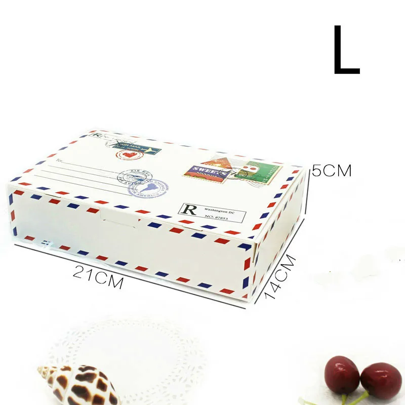 60 шт. Свадебная подарочная коробка конверт для домашней вечеринки дня рождения