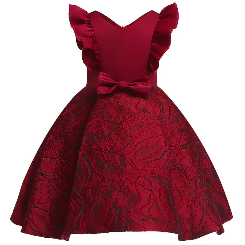 Цветочное платье принцессы для девочек романтическое свадебное подружки