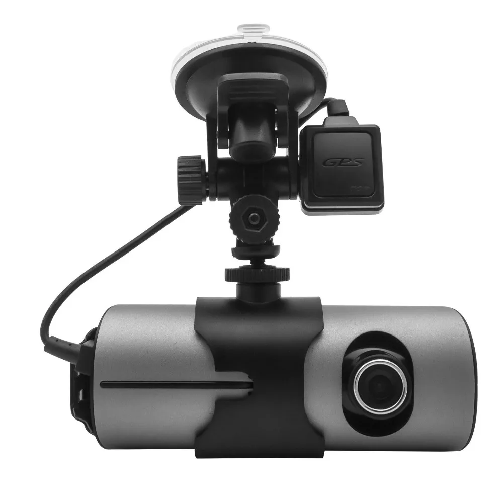 Автомобильный видеорегистратор GPS двойная камера HD 1080P ночное видение двойной