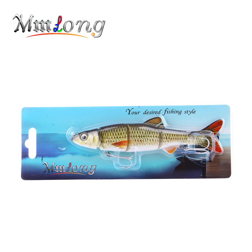 Ммлонг 16 5 см Мульти соединенная Swimbait рыболовная приманка AL12B 39 г жесткие воблер