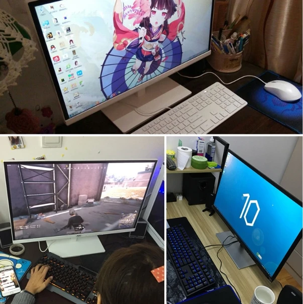 Игровой Компьютер i7 7700k 8/16 ГБ ОЗУ 120 ГБ/1T GX1080 21 5/23 6/27 дюймов | Компьютеры и офис