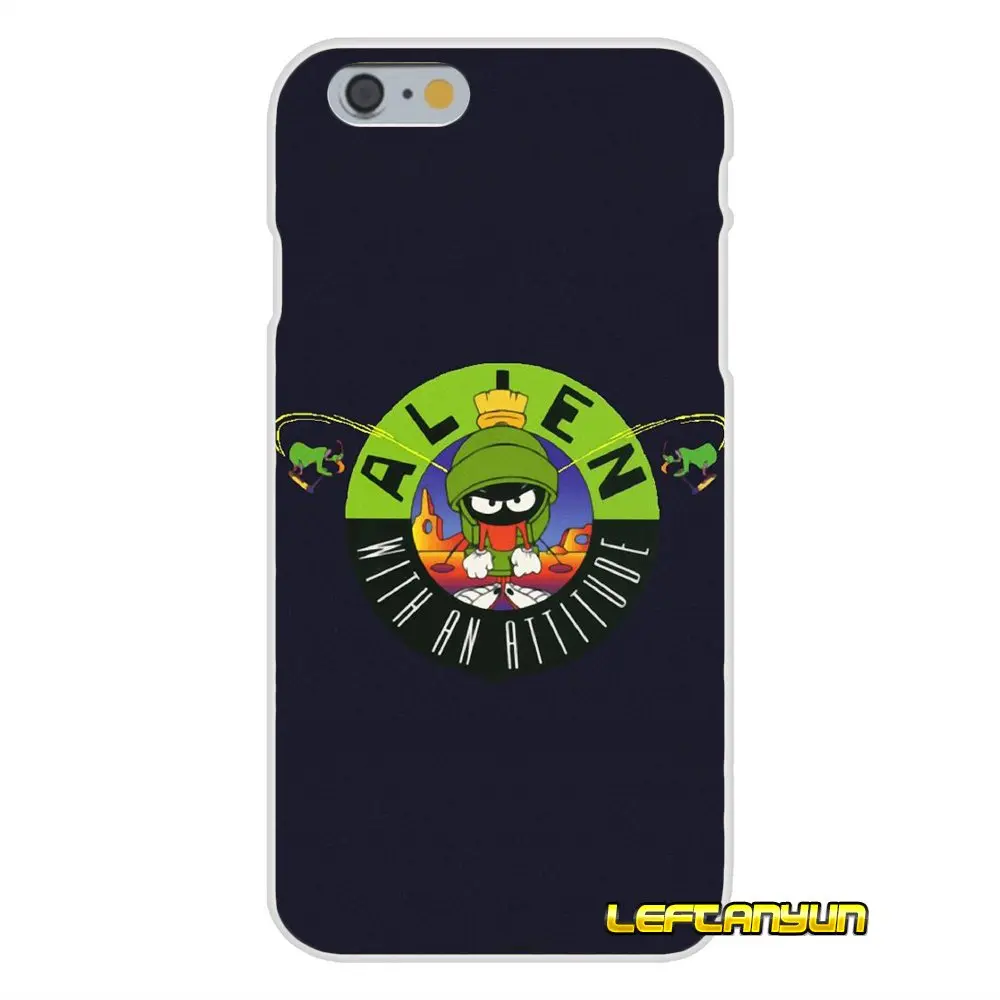 Мягкий прозрачный чехол Looney Tune marvin the martian для Samsung Galaxy S3 S4 S5 MINI S6 S7 edge S8 S9 Plus Note 2 3 4 5 8