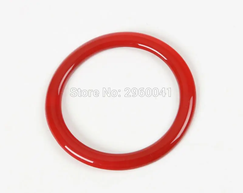 Красное отверстие для выключателя зажигания декоративная наклейка защитная