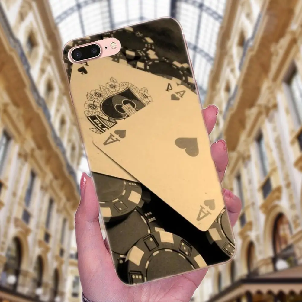 Soft Design Phone Cute Poker For Apple iPhone 4 4S 5 5C 5S SE 6 6S 7 8 Plus X XS Max XR | Мобильные телефоны и аксессуары