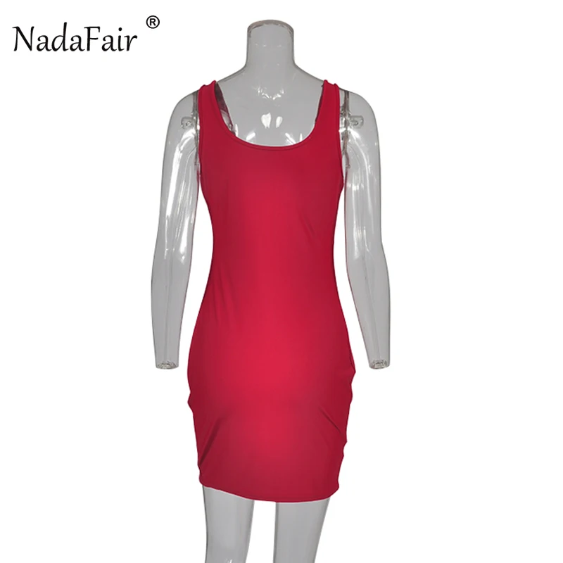 Nadafair с открытыми плечами без бретелек Bodycon сексуальное Клубное осеннее платье