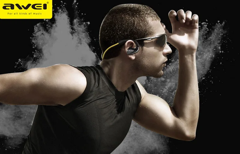 Оригинальный Awei A880BL Спорт гарнитура беспроводной Bluetooth NFC с супер басами стерео