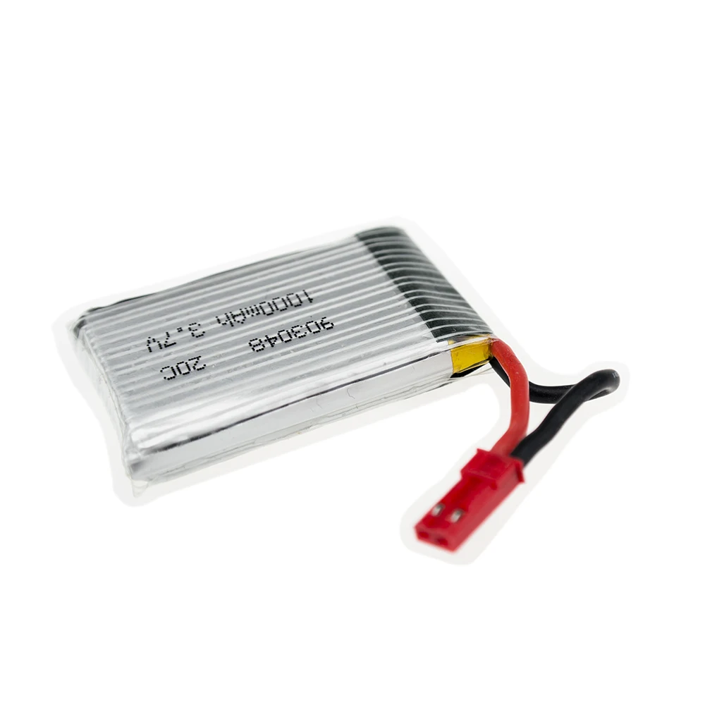 1pc 3.7V 1000mAh Drone Li-polymer Battery 903048 For RC JJRC H11C H11D HQ898 Quadcopter Aircraft TOY | Игрушки и хобби