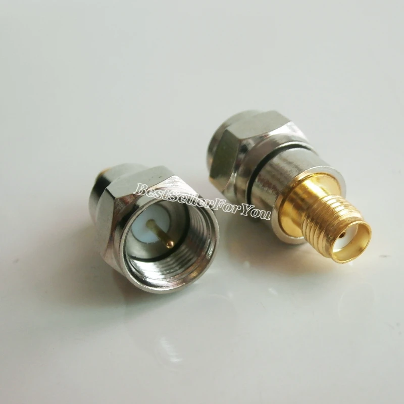 1 шт. адаптер F ТВ штекер к SMA гнездо РФ разъем авто радио антенна|plug adapter connector|plug
