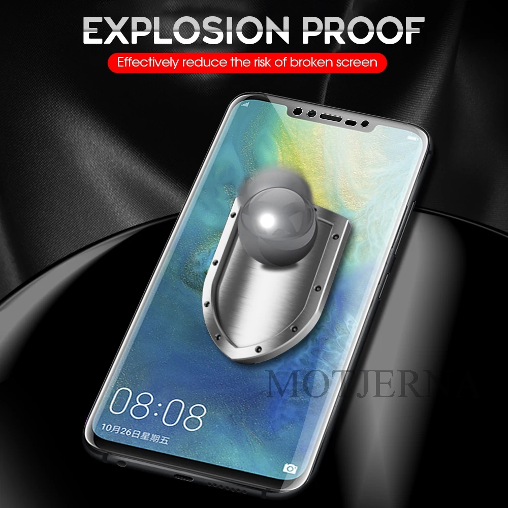 9D мягкая Гидрогелевая Защитная пленка для Huawei Mate 20 Pro полное покрытие Защита