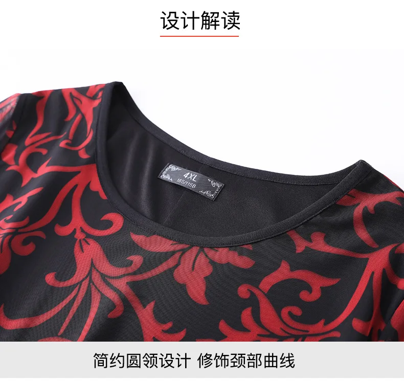 TUHAO 10XL 8XL размера плюс элегантное женское платье с принтом летнее сексуальное драпированное платье с коротким рукавом и высокой талией женские платья 6XL 4XL