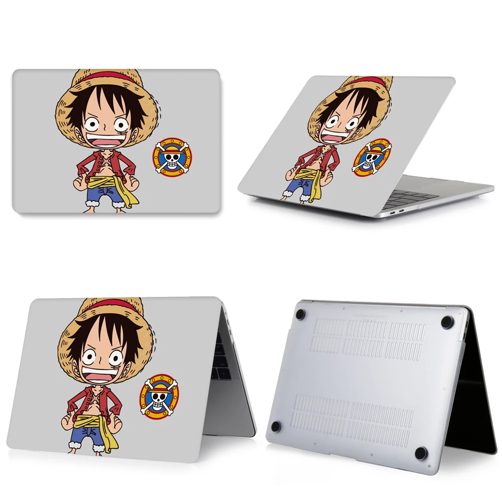 One Piece+ Keyboard cover For macbook Touch ID Air 13 A1932 Pro Retina 11 13 15 touch bar Laptop case for macbook Pro 13 A2159 - Цвет: DH-14